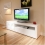 LARGE TV/Television Cabinet/Entertainment Unit/Center White gloss 916