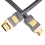 Duronic HDC50/1 - HDMI to HDMI V1.4 (with Ethernet) Gold Plated Connectors 1m Cable - Black