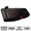 ThermalTake KB-CHP001US Tt eSports Challenger Pro Gaming Keyboard - USB, Red Illumination Backlight, Multimedia Keys, Fan Device, USB Ports, 64KB Onbo