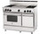 BlueStar RNB Series RNB484FTBSS (Gas) Stainless Steel Range