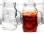 Glass Mason Jar Mug Pair Extra Large 38OZ EA