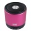 August MS425 - tragbarer Bluetooth Lautsprecher mit Mikrofon - starker schnurloser Speaker und Freisprecheinrichtung für Handys (Pink)