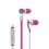 MEElectronics EDM Universe D1P In-Ear Headphones with Headset Functionality (Love/Pink)