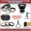 Accessory Kit + 3x Lens for Canon Powershot S2 Is S3 Is