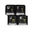 HQRP Hebrew Laminated Transparent Keyboard Stickers with Yellow Lettering for PC Desktop Laptop Netbook Notebook