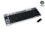 nMEDIAPC MCEKB Black 103 Normal Keys USB 2.4GHz RF Wireless Slim Keyboard with Track Ball & Scroll Wheel Mouse Included