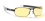 Gunnar Optiks PHA-00101 MLG Phantom Full Rim Advanced Video Gaming Glasses with Headset Compatibility and Amber Lens Tint, Gloss Onyx Frame Finish