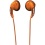 Maxell CB-ORANGE Color Buds Earbuds, Orange