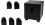 Mirage NANOSAT 5.1 Channel Home Theater Speaker System - (NANOSATSYS) - (34532327)