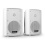 Pair Skytec 2-Way Commercial Speakers For Pubs & Bars Wall Mounted - White
