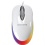 SAMSUNG PLEOMAX SPM-3800 White 2 Buttons 1 x Wheel USB or PS/2 800dpi Optical Rainbow Mouse