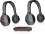 SHARPER IMAGE SHP925 100 Feet Wireless Headphones for Any TV, Gaming Systems, Home Theater and Computers Black