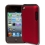 4G Touch Part Red Hybrid &amp; Part Black Silicone + Screen Protector Kit for Apple iPod Touch 4 4th Generation - 8GB 32GB 64GB