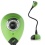 Hue HD USB webcam (green) with built-in mic for Windows &amp; Mac - Skype, MSN, Yahoo, iChat