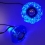 GTMax 3.5mm USB 2.0 Diamond Blue LED Illuminated Mini Stereo Speaker for Computer, Laptop, Notebook, Iphone, Touch, Nano, Classic, MP3 MP4 Players