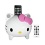Hello Kitty Stereo Speaker System with Built-in iPhone-iPod Docking Station