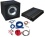 CRUNCH CBP1000 Bass Set pacco Subwoofer bass reflex Subwoofer scatola contenitore Subboxes Woofer amplificatore di potenza kit cavi di collegamento Se