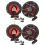 Boss CH6500 Chaos Series 6.5-Inch 2-Way Slim Mount Speakers (Pair)