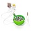 MoMA Design Store Earbuds and Cord Wrapper Set - Breakfast