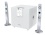 Blaupunkt LS 215e WH 2.1 Soundsystem mit Subwoofer weiss