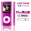 eLifeStore 8GB MP3 MP4 Player with FM Radio, Games, Voice Recorder &amp; Movie Player, 6 Bright Colours Available: Black, Silver, Purple, Red, Blue and Pi