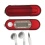 Red 4GB USB LCD Mini MP3 Player FM Radio Voice Recorder