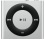APPLE iPod shuffle - 2 GB, 4th generation, White &amp; Silver