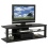 PLATEAU CRX-2V 54 BB Wood TV Stand, 54-Inch, Black Oak Finish