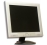 Vusys HD17A 17&quot; TFT Monitor with speakers - Silver/Black