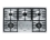 Miele KM 3475G(Gas) 36 in. Cooktop