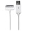 StarTech Long Down Angle Apple 30-pin Dock Connector to USB Cable for iPhone/iPod/iPad with Stepped Connector, 2m