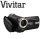 Ultrakompakte Camcorder Vivitar DVR808HD 8.1 Megapixel Digital Video Camcorder / Digitalkamera 8.1MP, 1,8 &quot;Bildschirm, 720p HD (Rot)