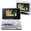 Durabrand Portable DVD Player with Two 6.2&quot; Screens