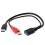 Delock Y-Cable USB 3.0 A to 2 x USB 3.0 A 0.3m
