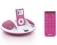 Memorex MI1003 Speaker system for iPod (Pink)