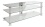 Rack pour les t&eacute;l&eacute;viseurs LCD/plasma AS 121  Verre-Noire