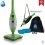 H2O Mop X5 Green Steam Mop + Super Cleaning Kit by Thane Direct
