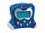 Oregon Scientific RM313PNA Self-Setting Projection Alarm Clock with Indoor Thermometer, Blue