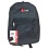 iCon BKPK731-BLK Nylon Notebook Backpack