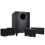 JVC SX-W655B 6-Piece 5.1 Channel Surround Sound Speaker System (Black)