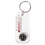 Universal Compass Thermometer Key Chain Emergency Preparedness Portable Mini