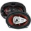 4) New BOSS Chaos CH6940 6x9&quot; 500W 4-Way Car Coaxial Audio Stereo Speakers Red