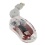 Invero&reg; 3 Button USB Wheel Mouse with Smooth Rubber Rim, Rubber Scroll and LED Light - Simple Plug &amp; Play NO Batteries Required, Supports All Windows