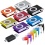 Mini Clip Metal USB MP3 Music Media Player With Micro TF/SD Card Slot Support 1-8GB + Earphone Purple