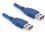 DeLOCK USB 3.0-A - Cable USB (macho - macho, 1.5 m), azul