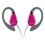 iLuv i201PNK Lightweight Ear Clip for iPod (Pink)