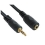 2m 3.5mm Jack Extension Cable - Premium Quality / 24k Gold Plated / Audio / Stereo / Male to Female