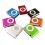 MINI LETTORE MP3 NERO MICRO SD RICARICABILE DA VIAGGIO CORSA JOGGING IPOD STYLE