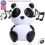 GOgroove Panda Pal Deluxe Portable High-Powered Stereo Speaker System compatible with Childrens Learning Tablets LeapFrog LeapPad / Nabi 7" Kids Table