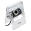 GTMax 8 Mega Pixel USB Webcam with Microphone/Snapshot/3 LED Light/Clear Clip &ndash; Black